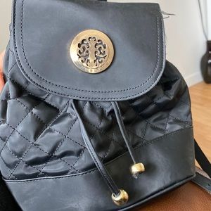 Small black backpack